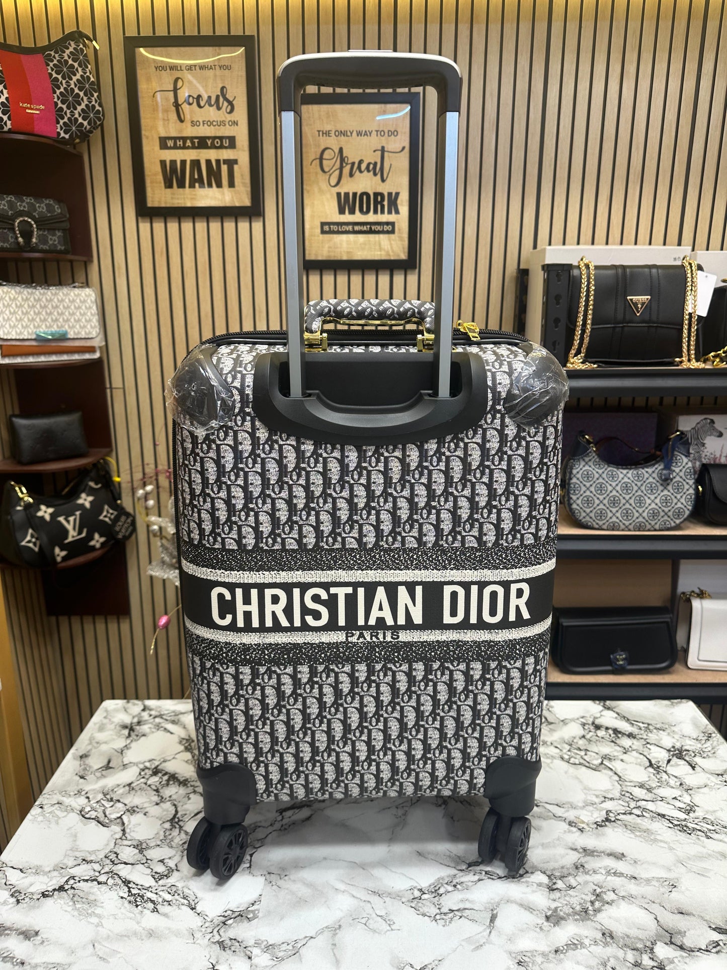 CHRISTIAN DIOR PREMIUM TROLLEY THREE BAG