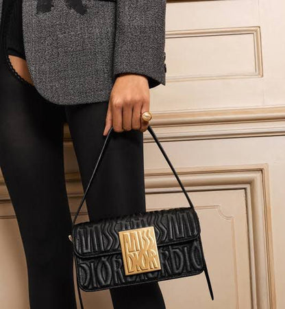 MISS DIOR QUILTED BAGUETTE BAG