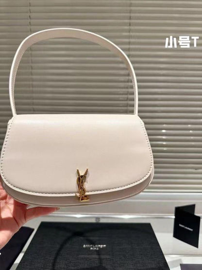 YSL VOLTAIRE LEATHER SHOULDER BAG