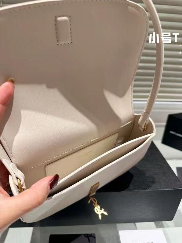 YSL VOLTAIRE LEATHER SHOULDER BAG