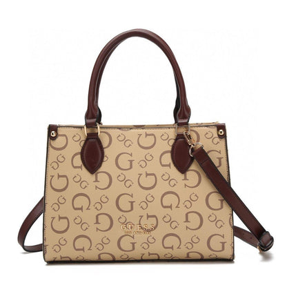 GUESS OAK PARK MEDIUM SIZE STRUCTURED TOTE BAG