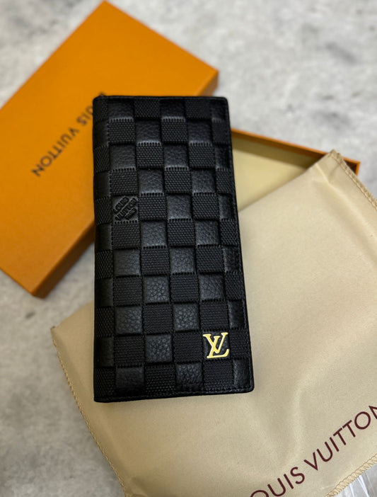 LV BRANDED LONG COAT UNISEX WALLETS