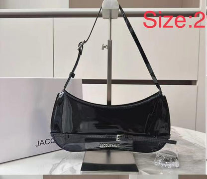 JACQUEMUS LE BISOU STRUCTURED SLEEK SHOULDER BAG