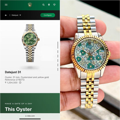 Rolex DateJust For Her Original Model Series