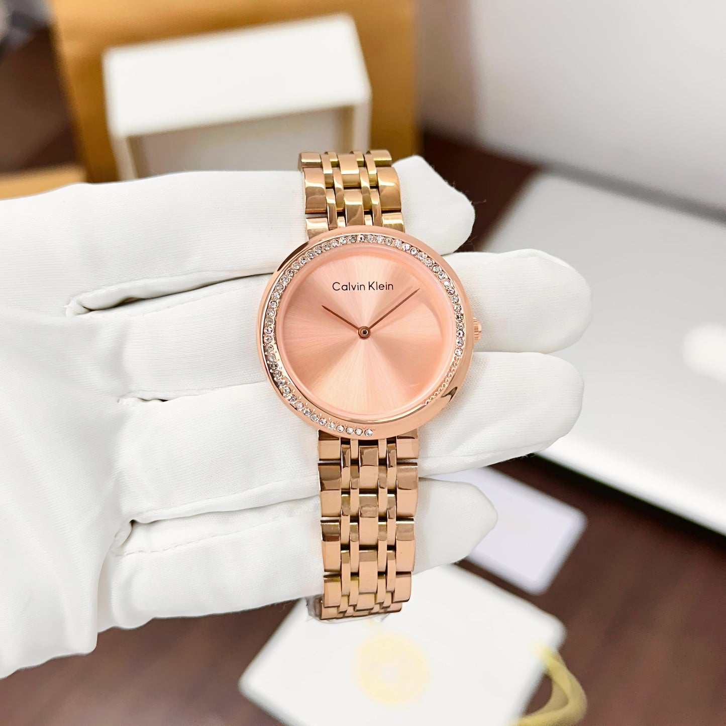 Calvin Klein New & Exclusive Women's Rose Gold series