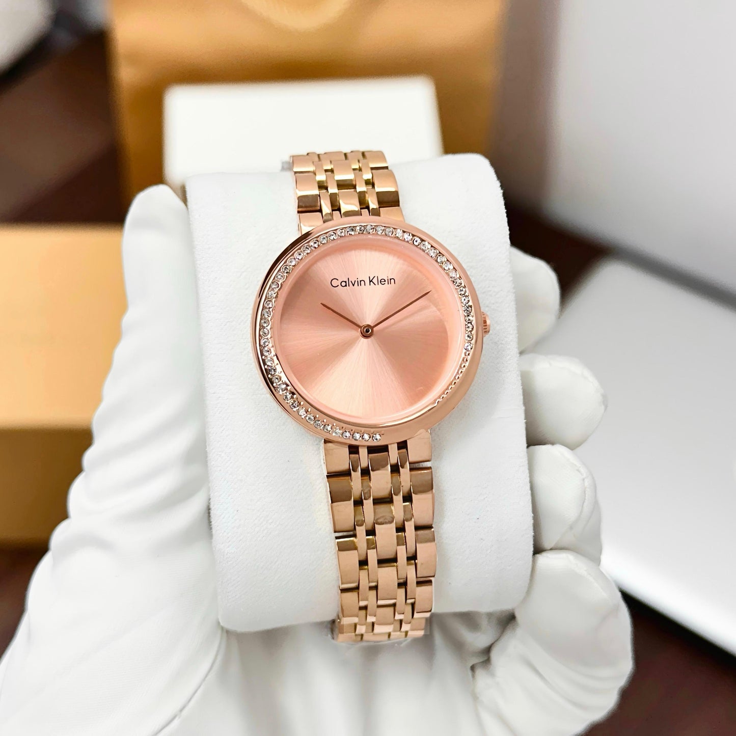 Calvin Klein New & Exclusive Women's Rose Gold series