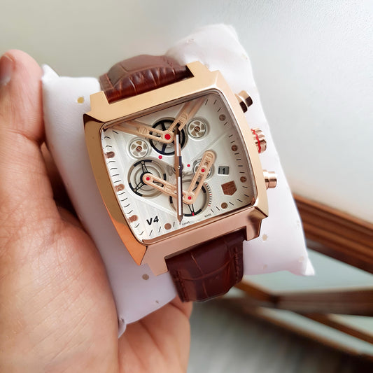 Tag Heuer Carrera V4 Brown