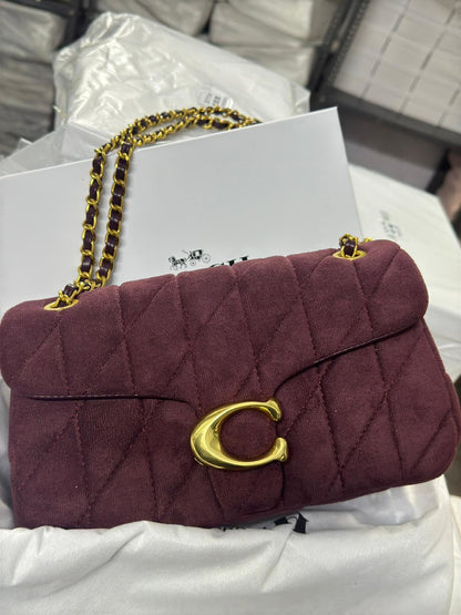 COACH TABBY PUFFY SUEDE