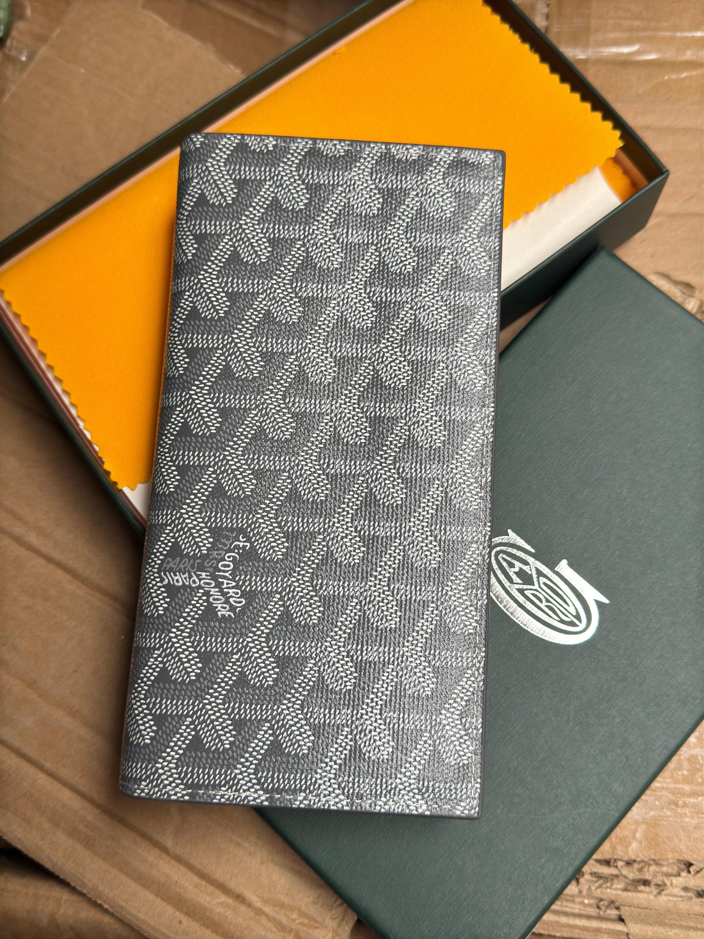 GOYARD LONG COAT WALLET