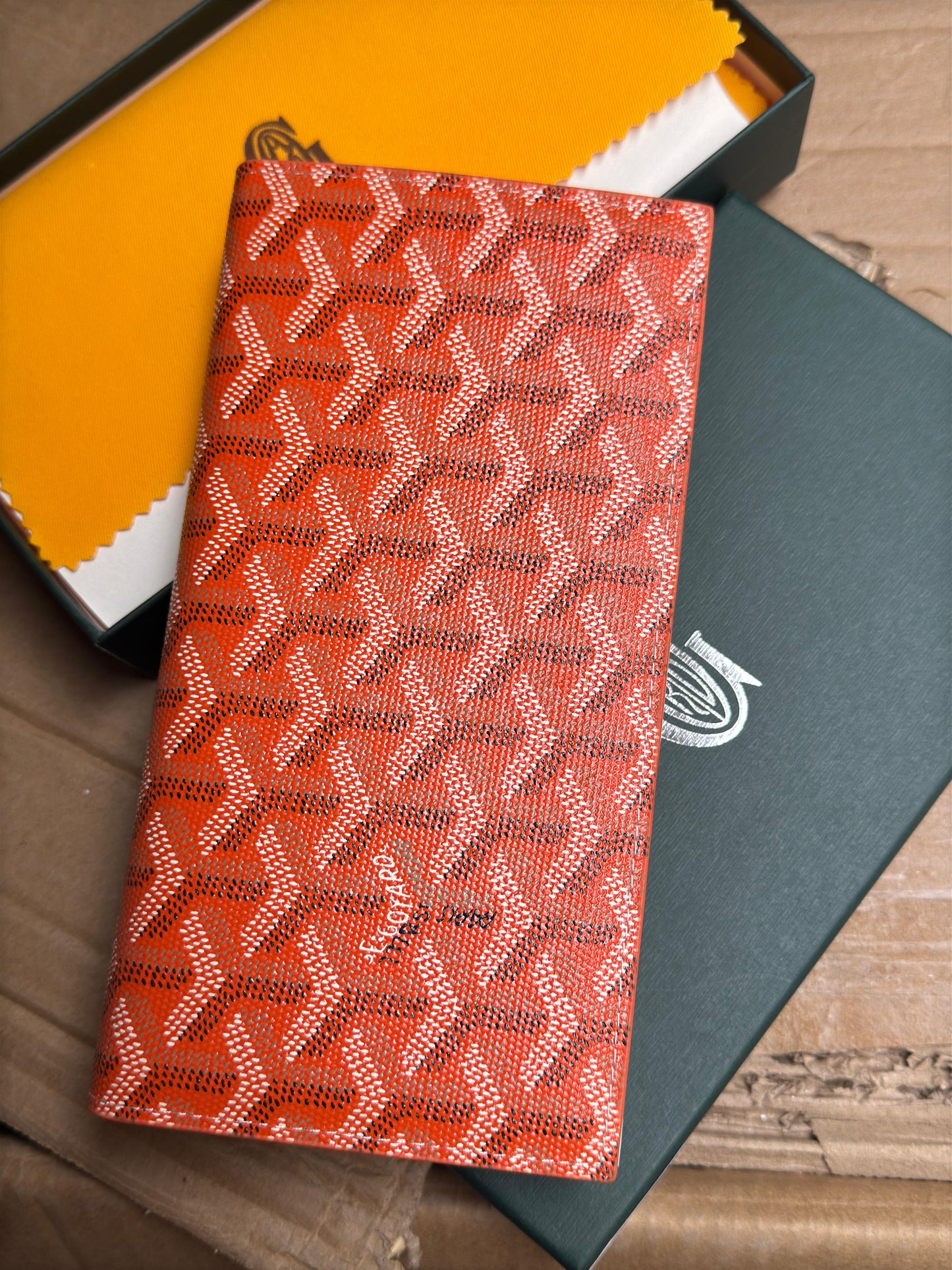 GOYARD LONG COAT WALLET