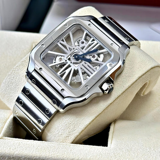 Cartier Santos Ultra-Premium Skeleton Original Model Series