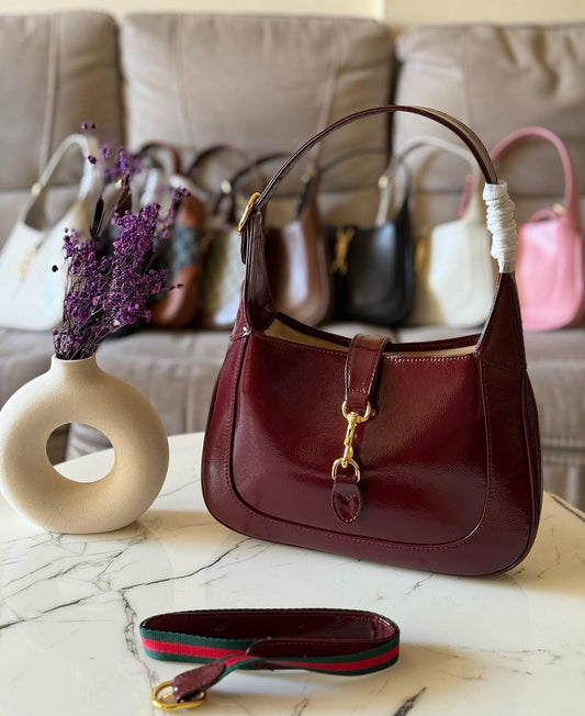 Gucci Jackie 1961 NOTTE Genuine leather Bag