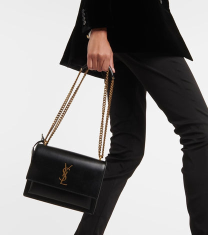 YSL SUNSET CROCO AND PLAIN EDITION