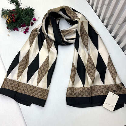 ASSORTED BRANDED SILK STOLES