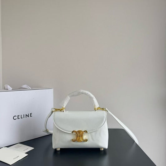 CELINE NINO TOP HANDLE SHOULDER BAG