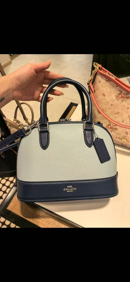 COACH SABRINA SATCHEL IN SIGNATURE AND COLORBLOCK SERIES