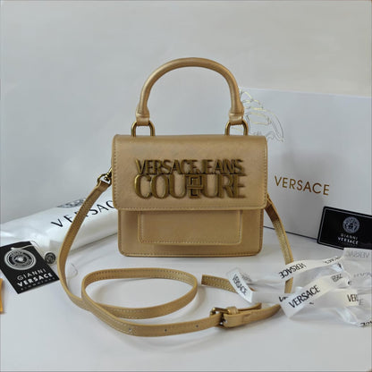 VERSACE JEANS COUTURE LOGO LOCK BAGS