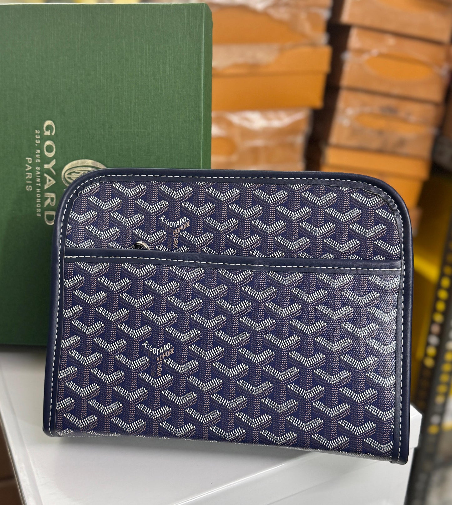 GOYARD MENS TOILERTERY BAG