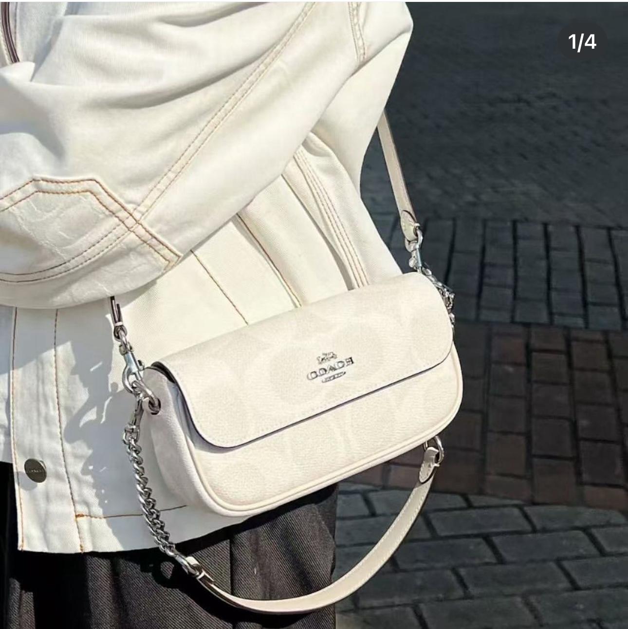 COACH HAILEY BAG IN BOLD SIGNATURE LEATHERITE
