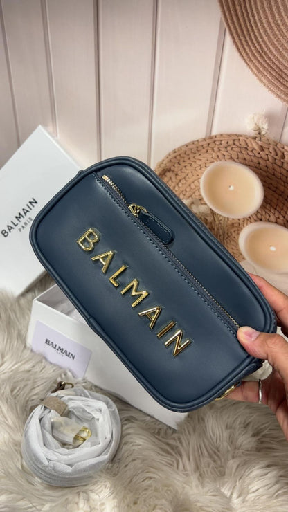 Balmain Metal Embellished Camera crossbody Bag