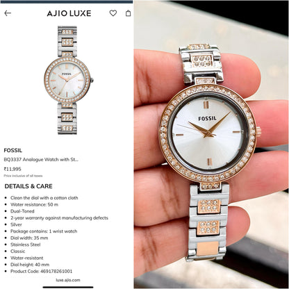 Fossil Women's Premium Karli Collection Original Model Series Now