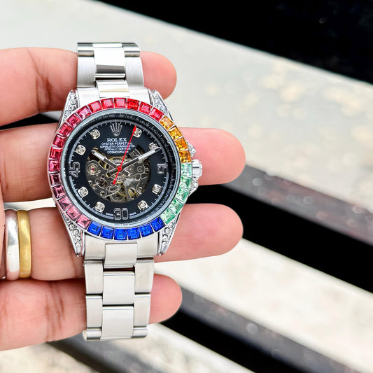Rolex Rainbow Open Heart Automatic Collection