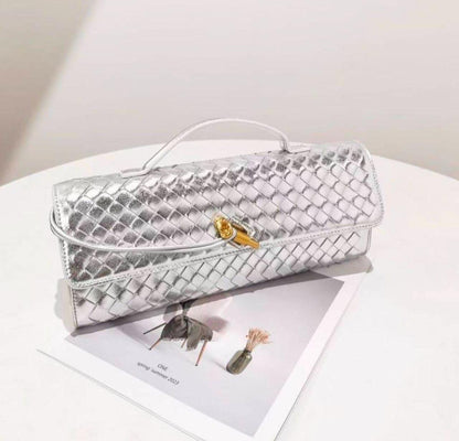 BOTTEGA VENETA LONG ANDIAMO CLUTCH BAG