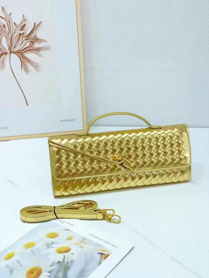 BOTTEGA VENETA LONG ANDIAMO CLUTCH BAG