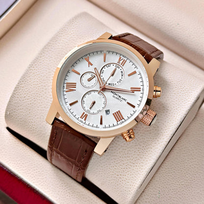Montblanc Brown Formal Series Detailed with Perfection