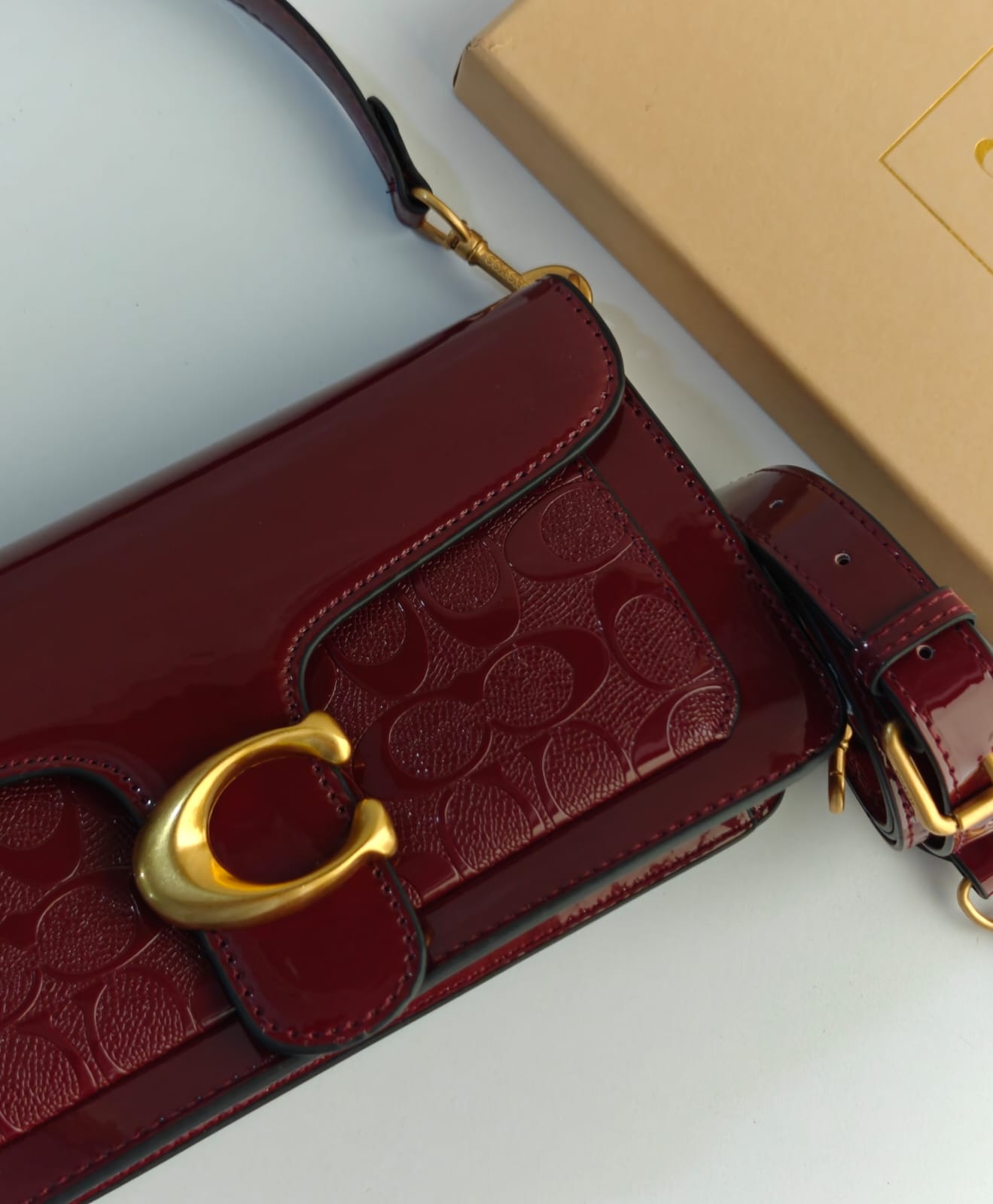 COACH TABBY IN PATENT LEATHER