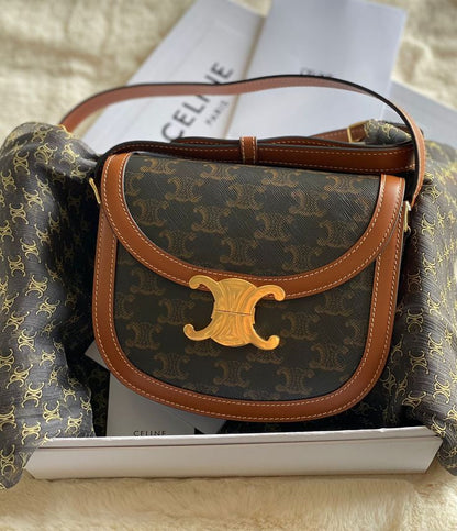 CELINE BESACE CLEA CROSSBODY BAGS
