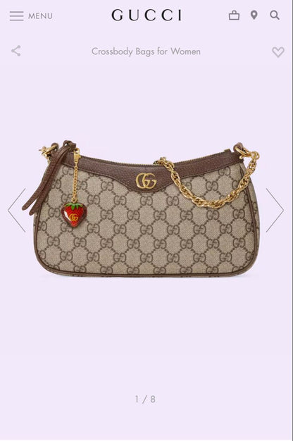 GUCCI GG OPHIDIA SHOULDER BAGS