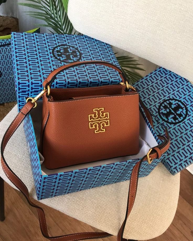 TORY BURCH BRITTEN SATCHEL CROSSBODY
