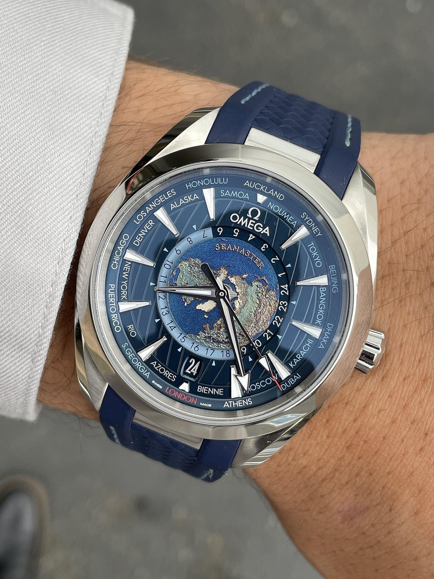 Omega World Map Premium Automatic Series, Now Available
