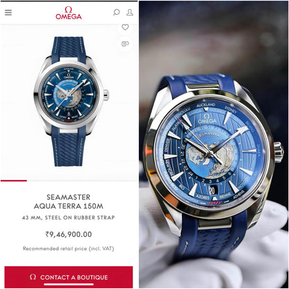 Omega World Map Premium Automatic Series, Now Available