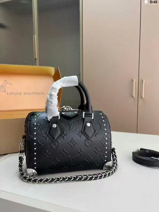 LOUIS VUITTON EMBOSSED CRUISE SPEEDY