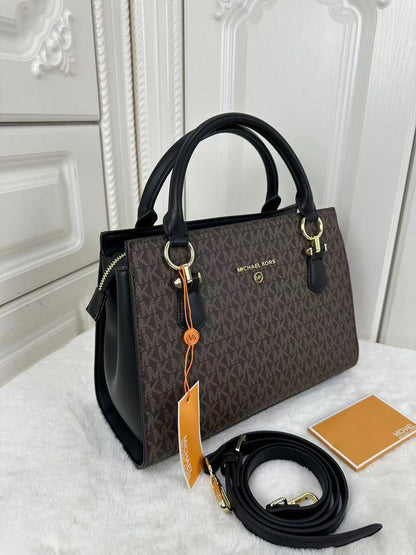 MICHAEL KORS MARILYN LARGE SAFFIANO HANDBAG
