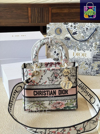LADY DIOR EMBROIDERED