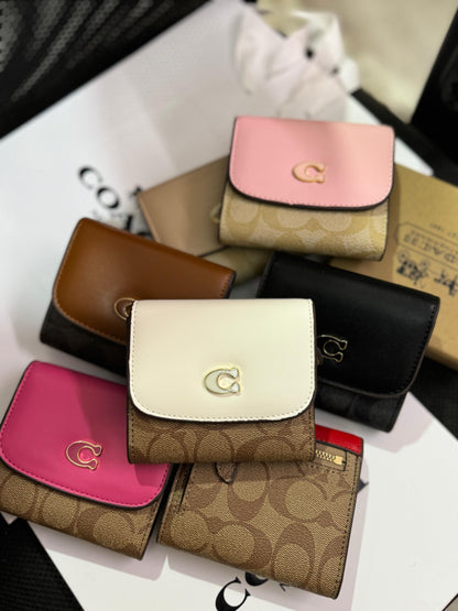 COACH WALLETS 3 FOLD