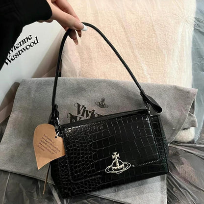Vivienne Westwood Hazel Saffiano Shoulder Bag