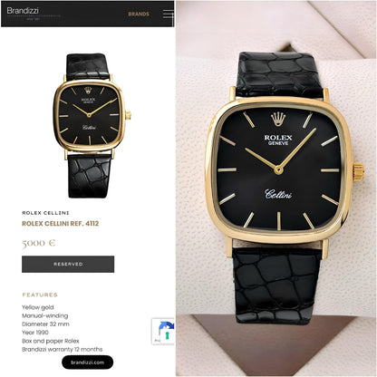 Rolex Cellini Slim, Formal & Sophisticated Original Model Series Now Available