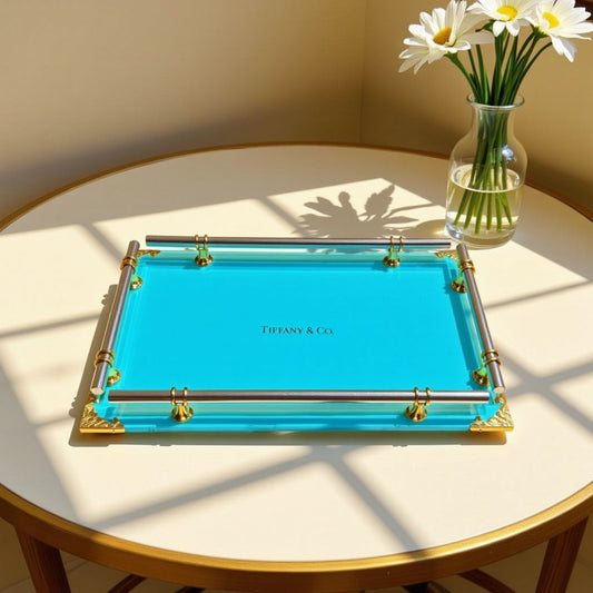TIFFANY & CO LEATHERETTE PREMIUM TRAY