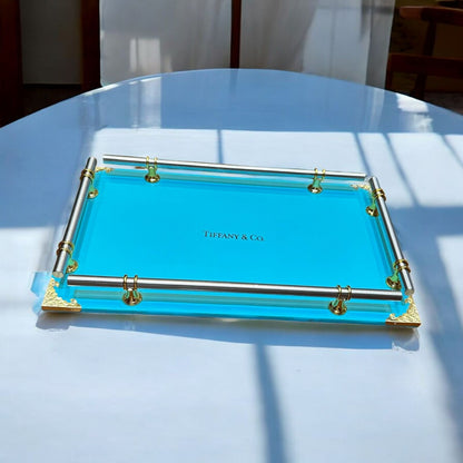 TIFFANY & CO LEATHERETTE PREMIUM TRAY