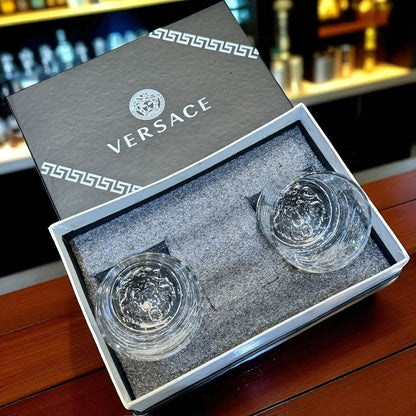 EXCLUSIVE VERSACE CRYSTAL WHISKEY GLASS 🥃