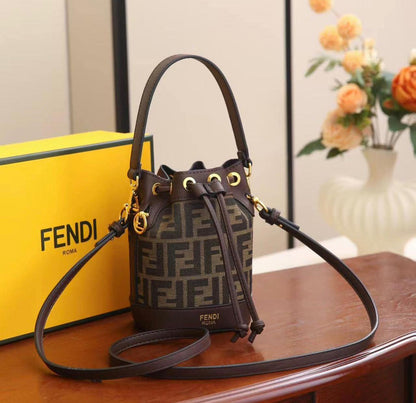 Fendi Zucca Small Bucket Bag