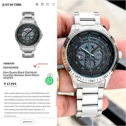 Armani Exchange Premium Original Model Series Now Available