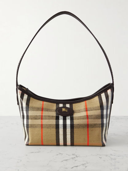 Burberry Highlands Vintage Checks Shoulder Bag
