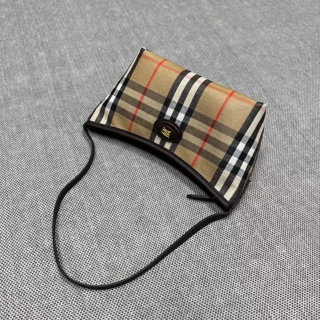 Burberry Highlands Vintage Checks Shoulder Bag