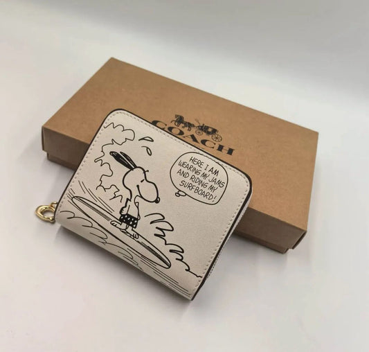 Coach X Peanuts Essential Bifold Wallets