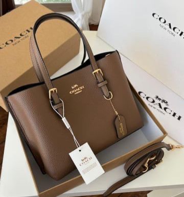 Coach Small Mollie Tote Solid Shades